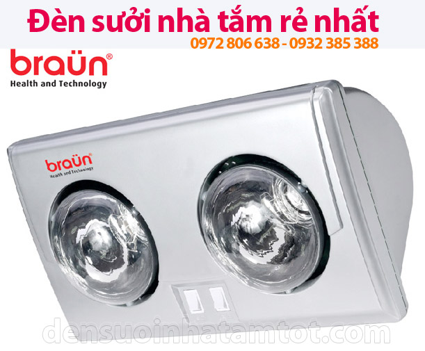 Đèn sưởi nhà tắm Braun BU02