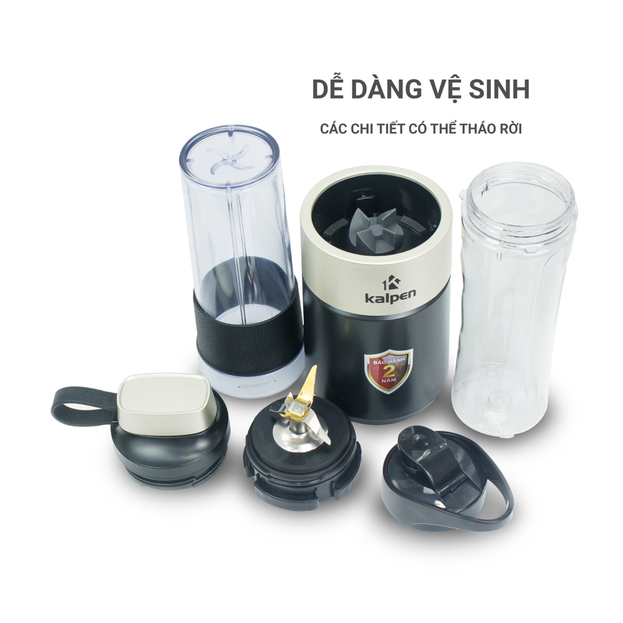 Máy xay sinh tố kalpen b6 5 máy dễ dàng vệ sinh, tháo lắp