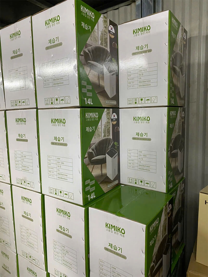 Máy hút ẩm kimiko ik-ha 14l pro 3 Thiết kế công nghệ giảm tiếng ồn, độ ồn thấp